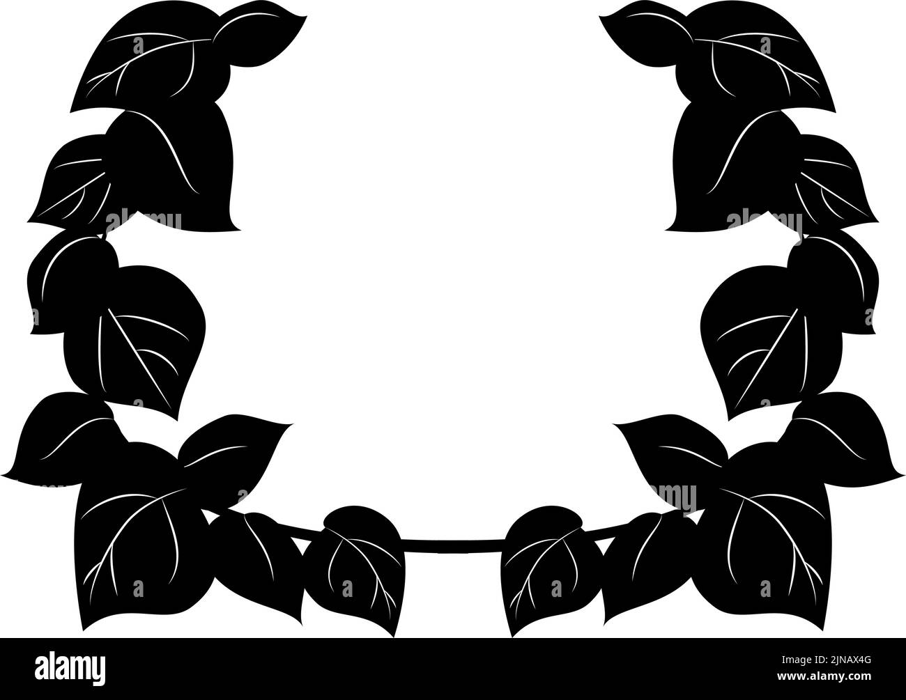 Simple Plant Leaves Monochrome Stock Vector Image Art Alamy simple-plant-leaves-monochrome-stock-vector-image-art-alamy