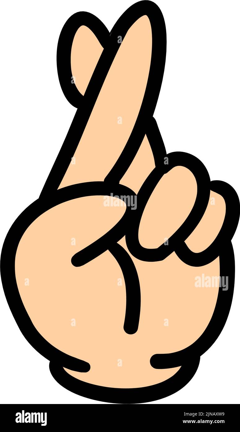 Handpainted hand sign Stock Vector Image & Art Alamy