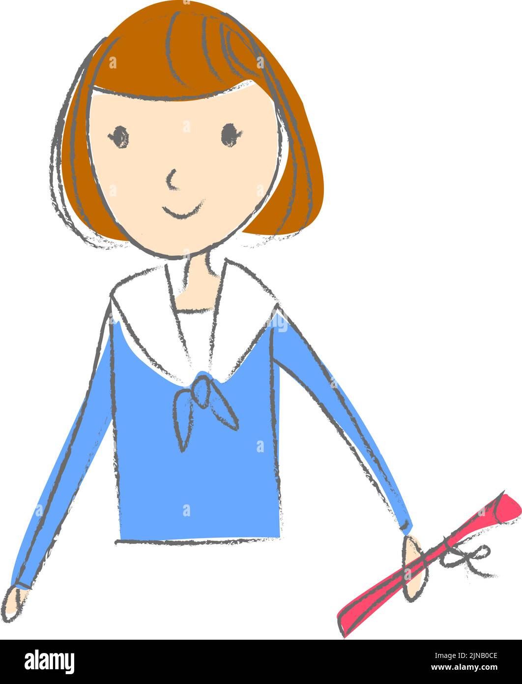 Graduation girl pattern Stock Vector Image & Art - Alamy