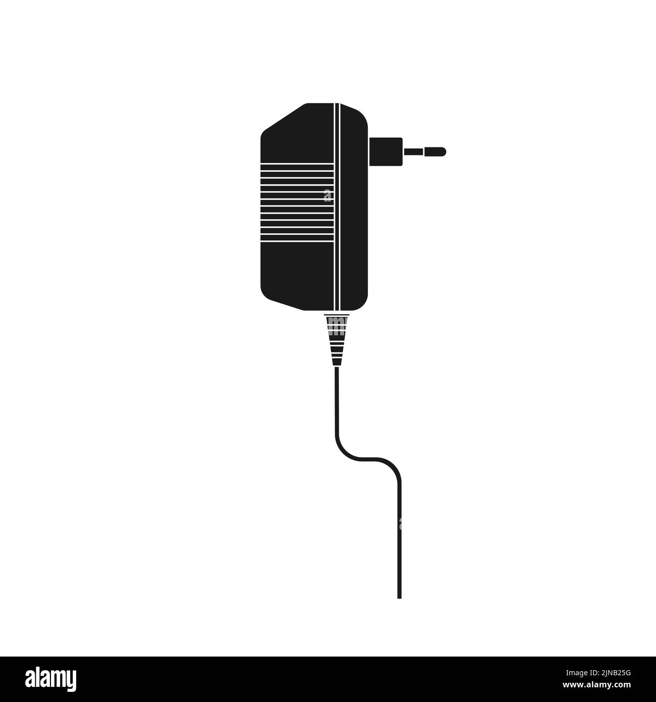 Electric plug vector icon energy power technology illustration sign