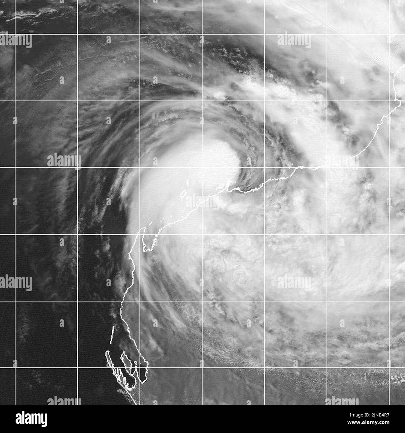 TC Steve 06 mar 2000 0553Z Stock Photo Alamy