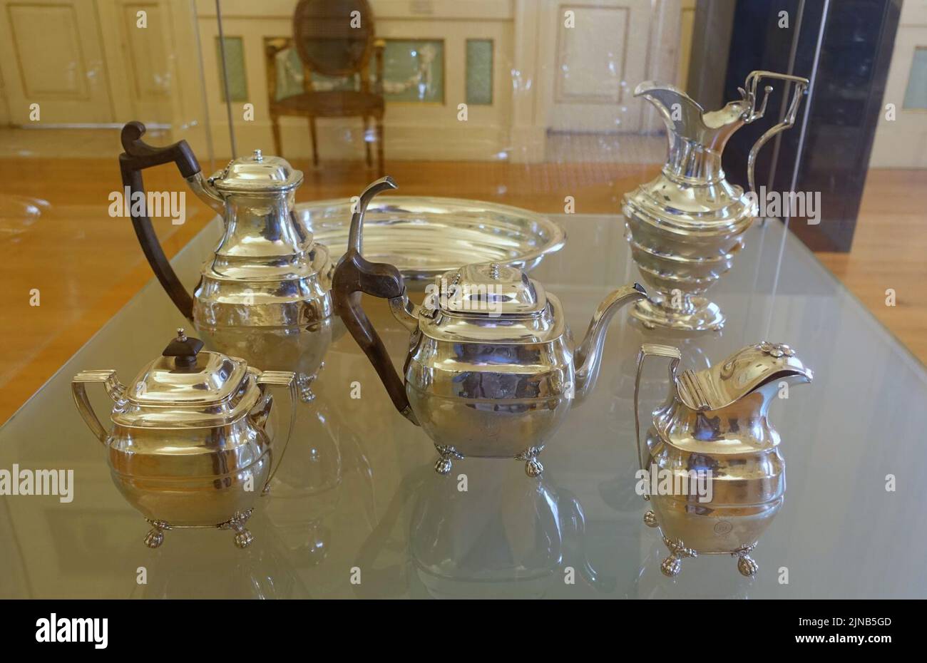 Tea and coffee service, by AGS, Antonio Gomes da Silva, Lisbon, c. 1822