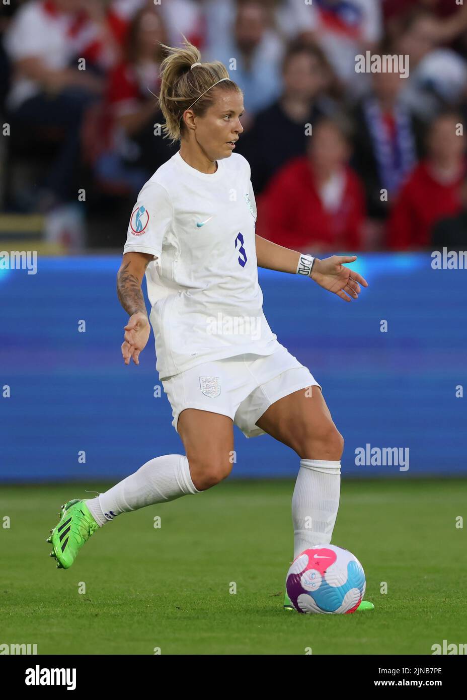 Sheffield, England, 26th July 2022. Rachel Daly of England during the UEFA Women's European Championship 2022 match at Bramall Lane, Sheffield. Picture credit should read: Jonathan Moscrop / Sportimage Stock Photo