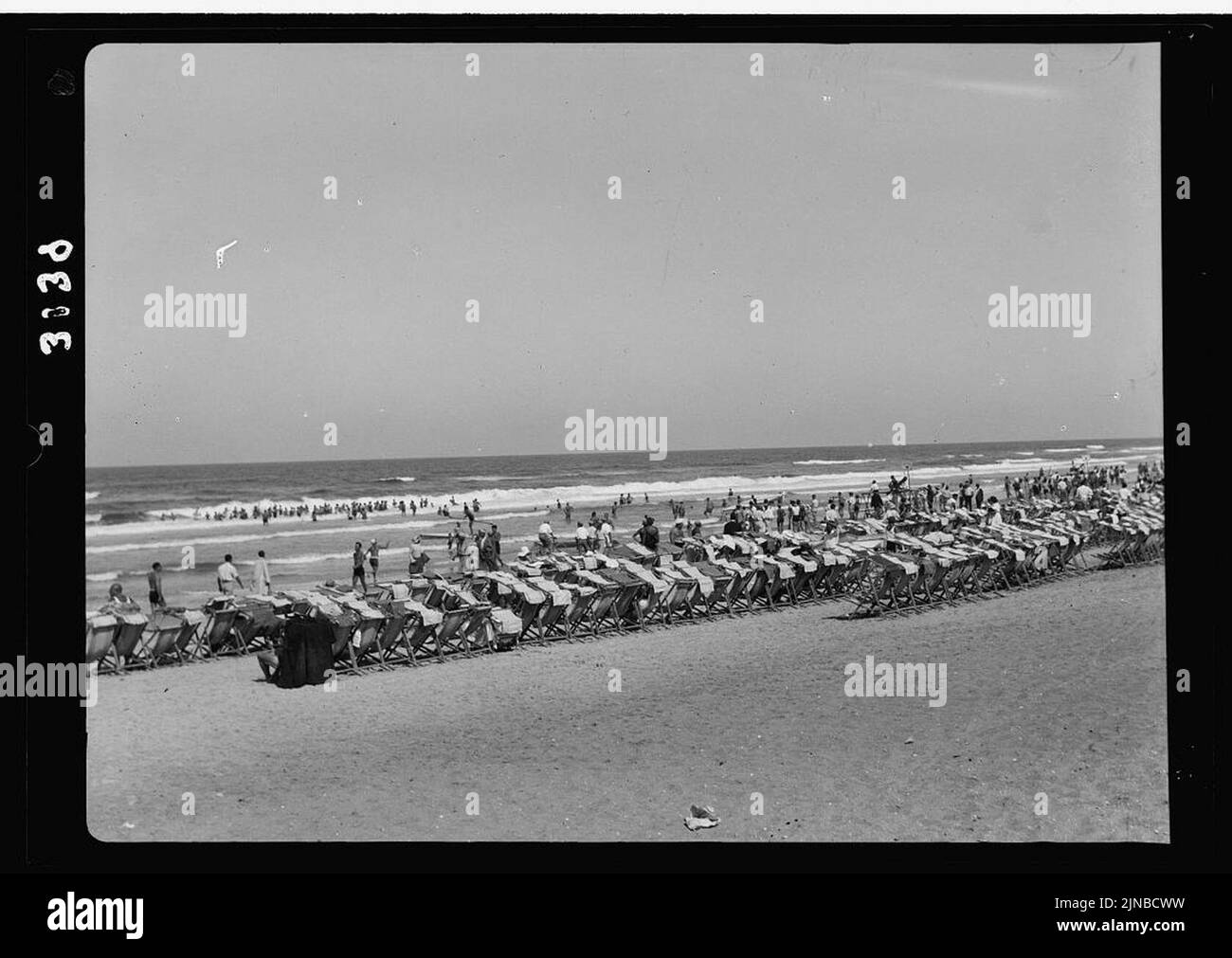 Beach tel aviv Black and White Stock Photos & Images - Alamy