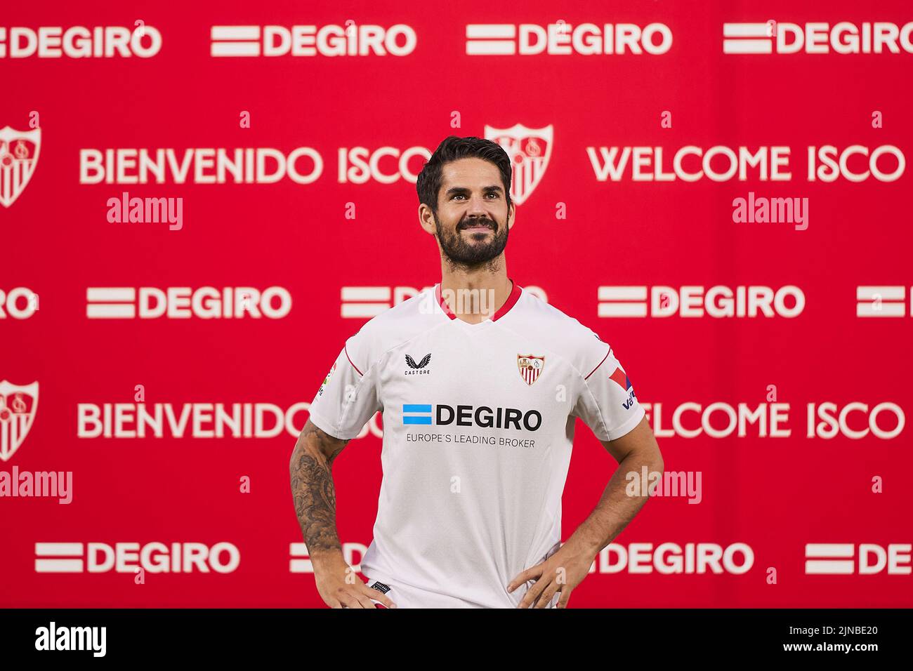 Isco Ramon Spain Seville, Spain. 11th Aug, 2022. Sevilla FC present the Spanish ...