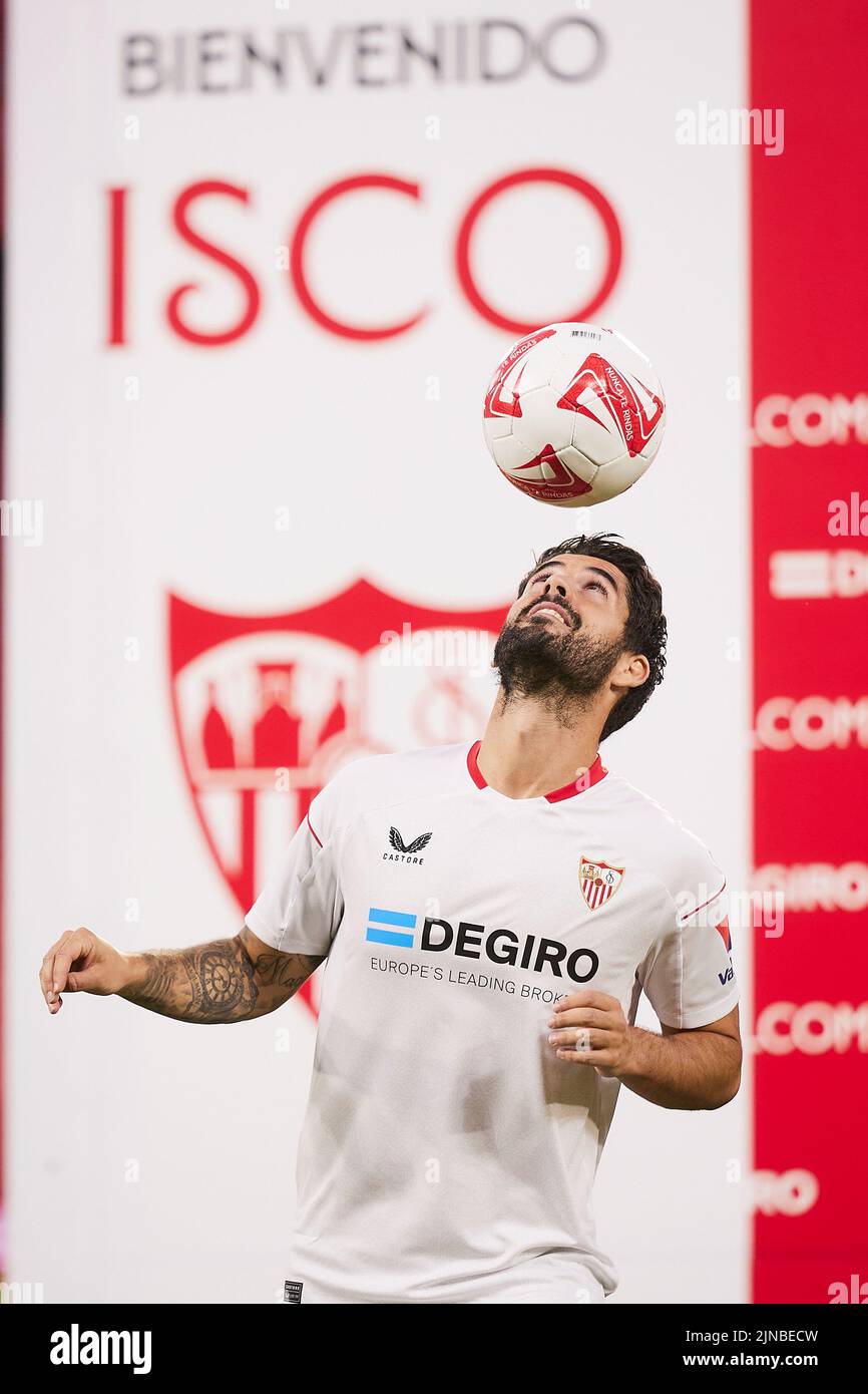 Isco Ramon Spain Seville, Spain. 11th Aug, 2022. Sevilla FC present the Spanish ...