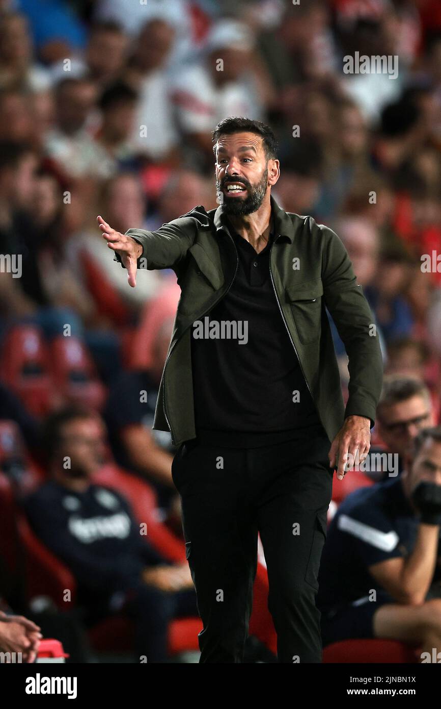 EINDHOVEN Coach Ruud van Nistelrooij of PSV during the UEFA Champions