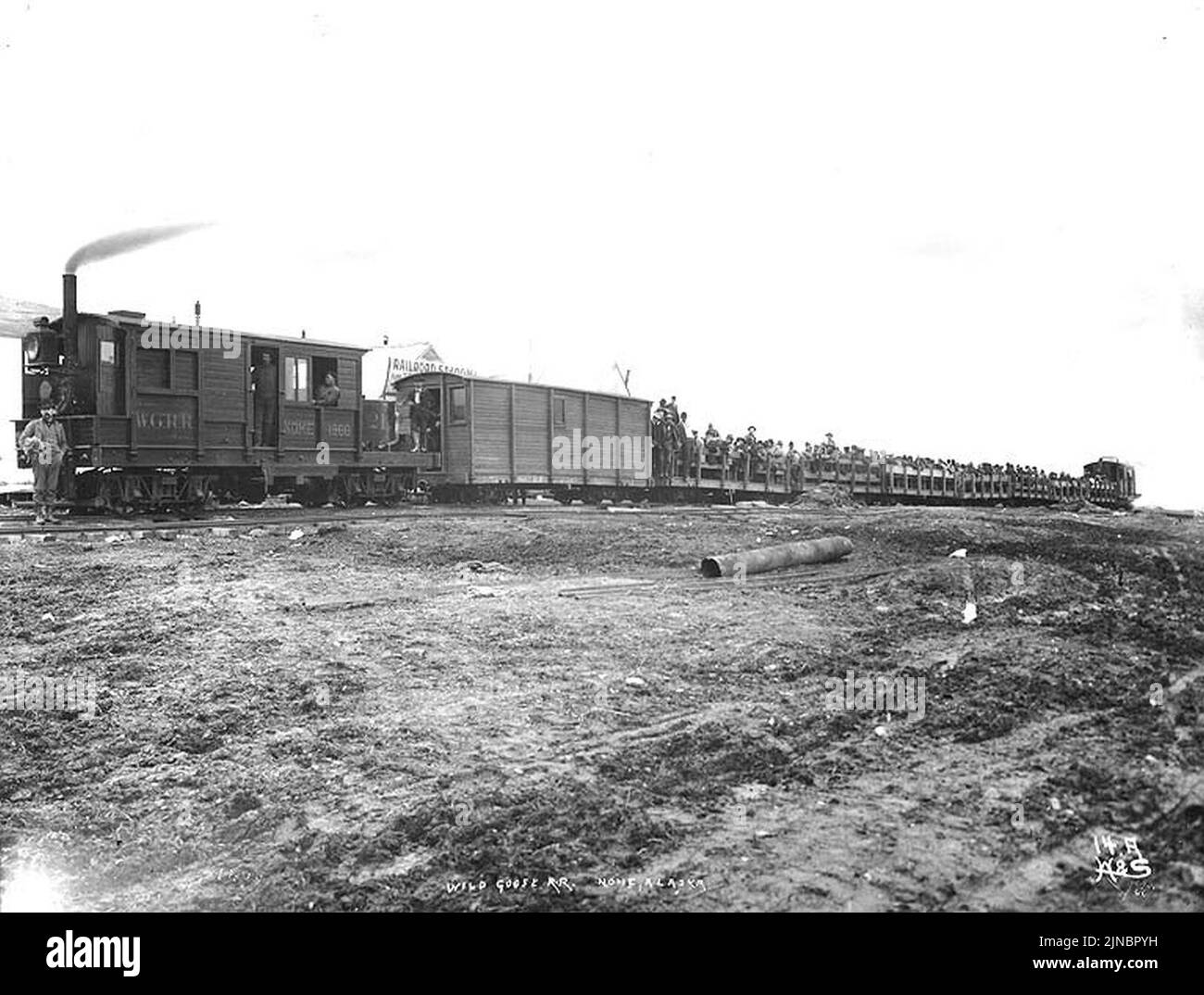 Historic alaska railroad Black and White Stock Photos & Images - Alamy