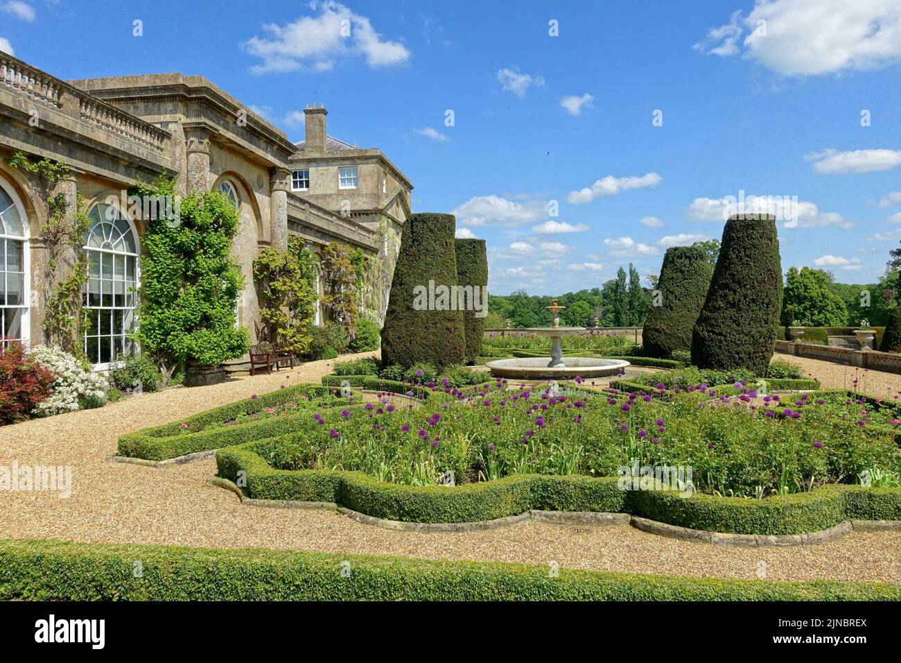 Terrace Gardens Bowood House Wiltshire, England Stock Photo Alamy