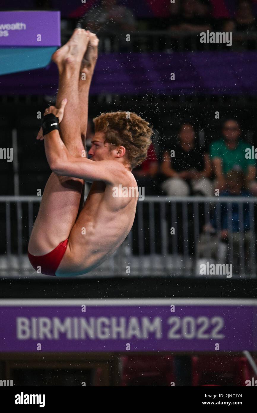 Birmingham, UK. , . Commonwealth Games in Birmingham, Men's 10m platform diving England (Karl W Newton /SPP) Credit: SPP Sport Press Photo. /Alamy Live News Stock Photo
