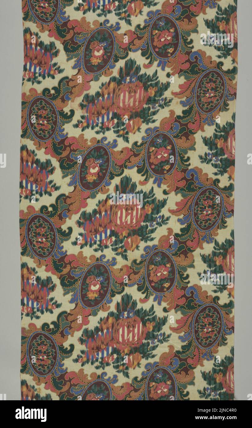 Textile, mid19th century Stock Photo Alamy
