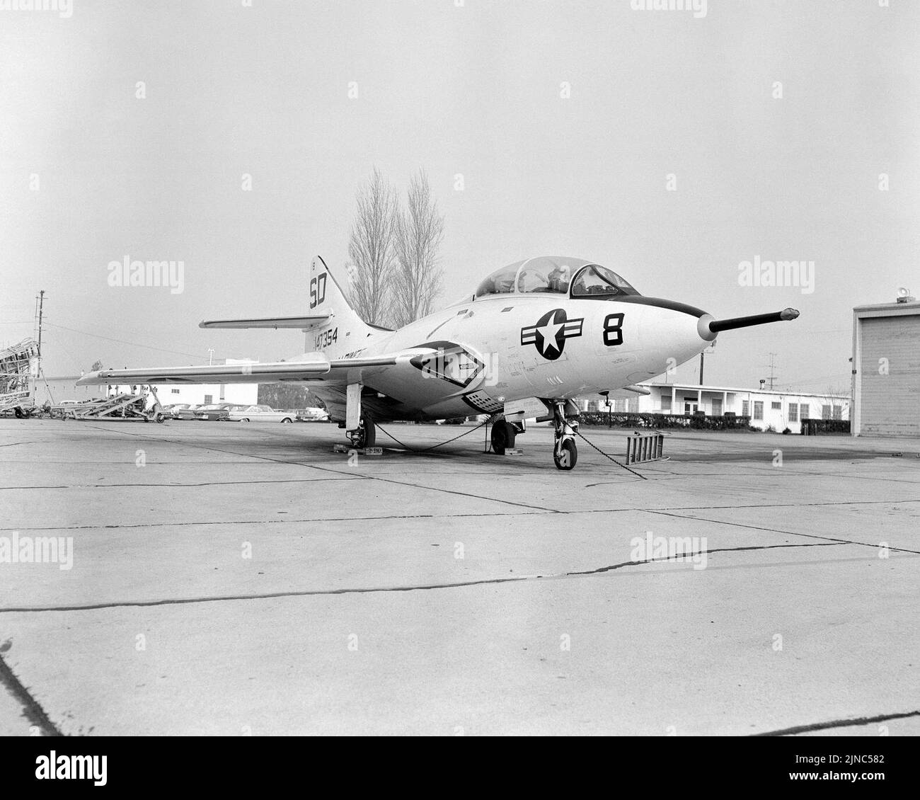 TF-9J VMT-103 El Toro 1965 Stock Photo