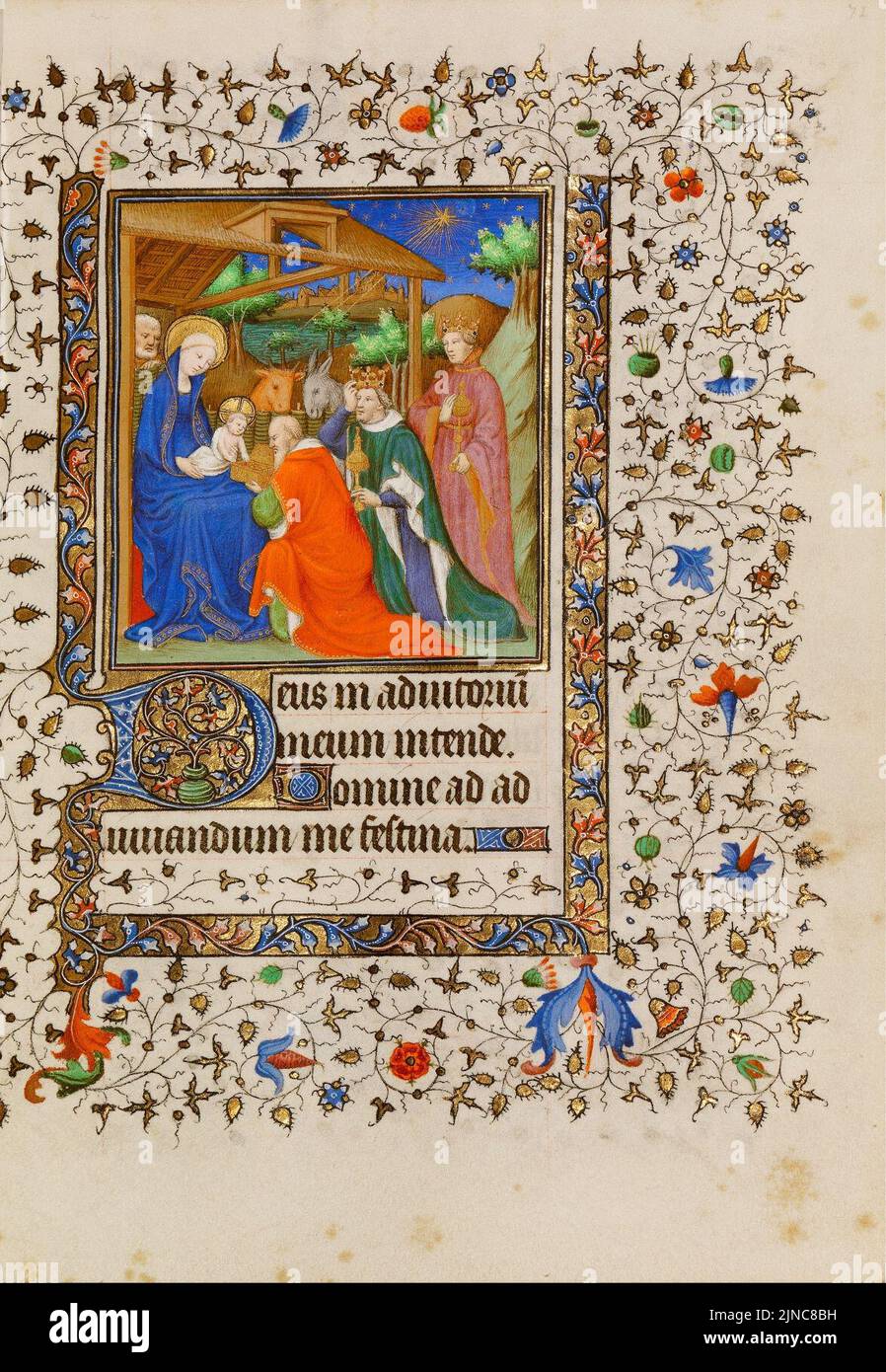 The adoration of the magi stock photo alamy