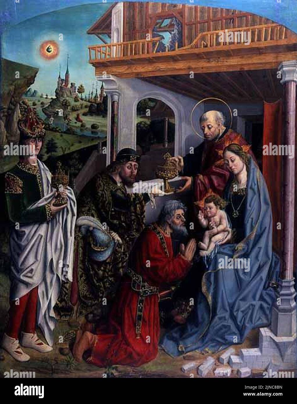 The Adoration of the Magi Stock Photo - Alamy