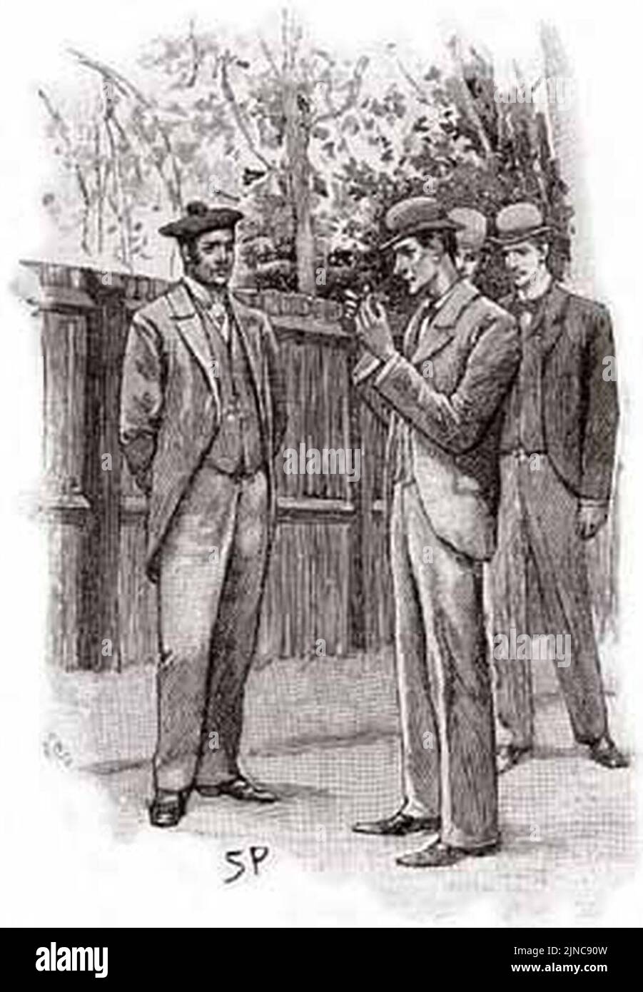 The Adventure of the Naval Treaty 11 Stock Photo Alamy