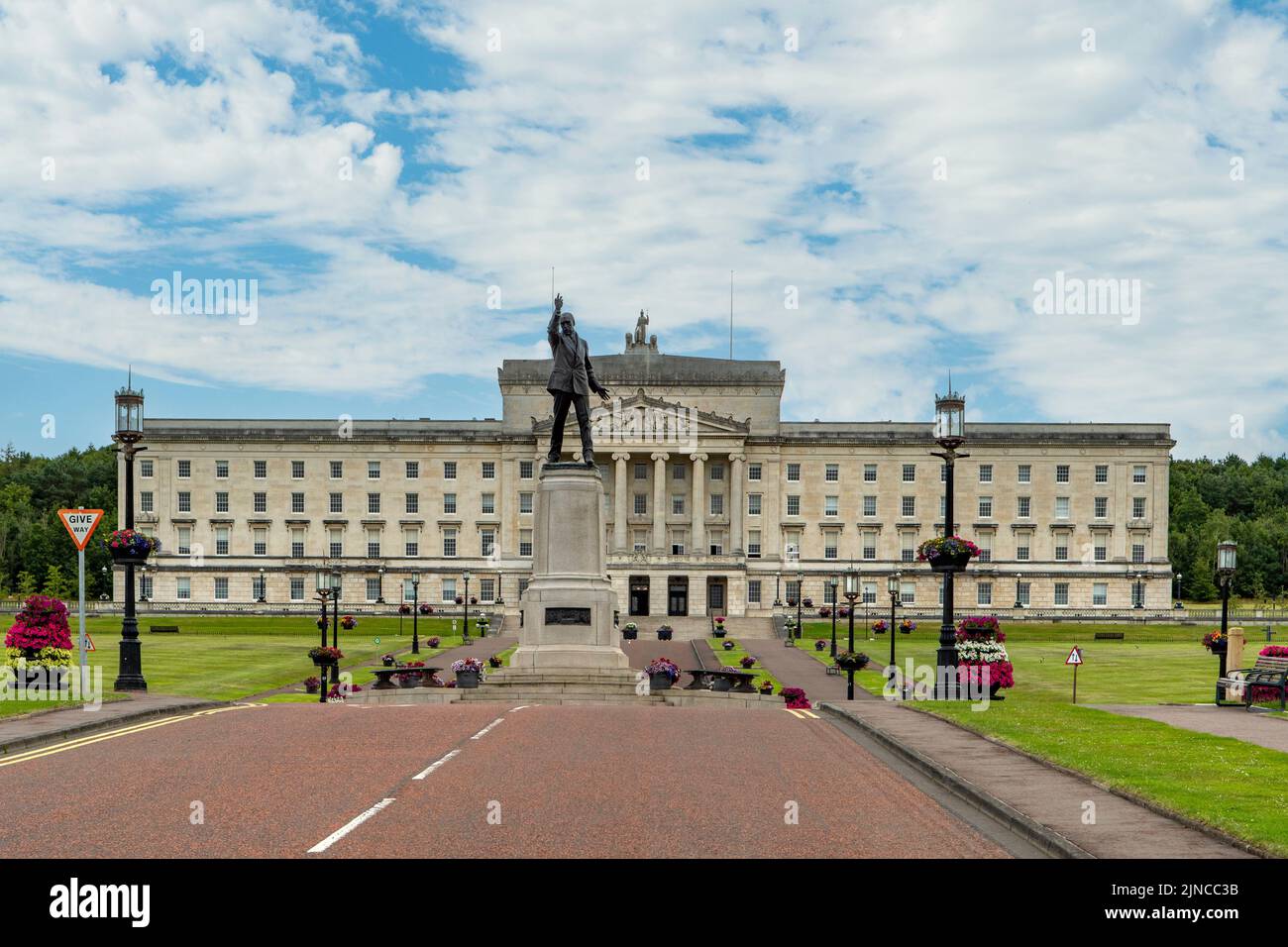 Parliament Buildings, Stormont, Belfast, Northern Ireland Stock Photo