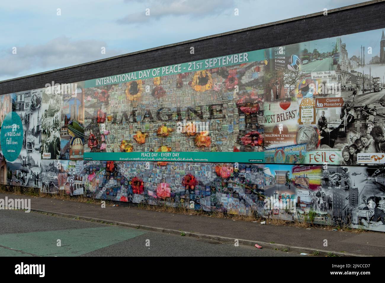 Political Street Art, Belfast, Northern Ireland Stock Photo Alamy