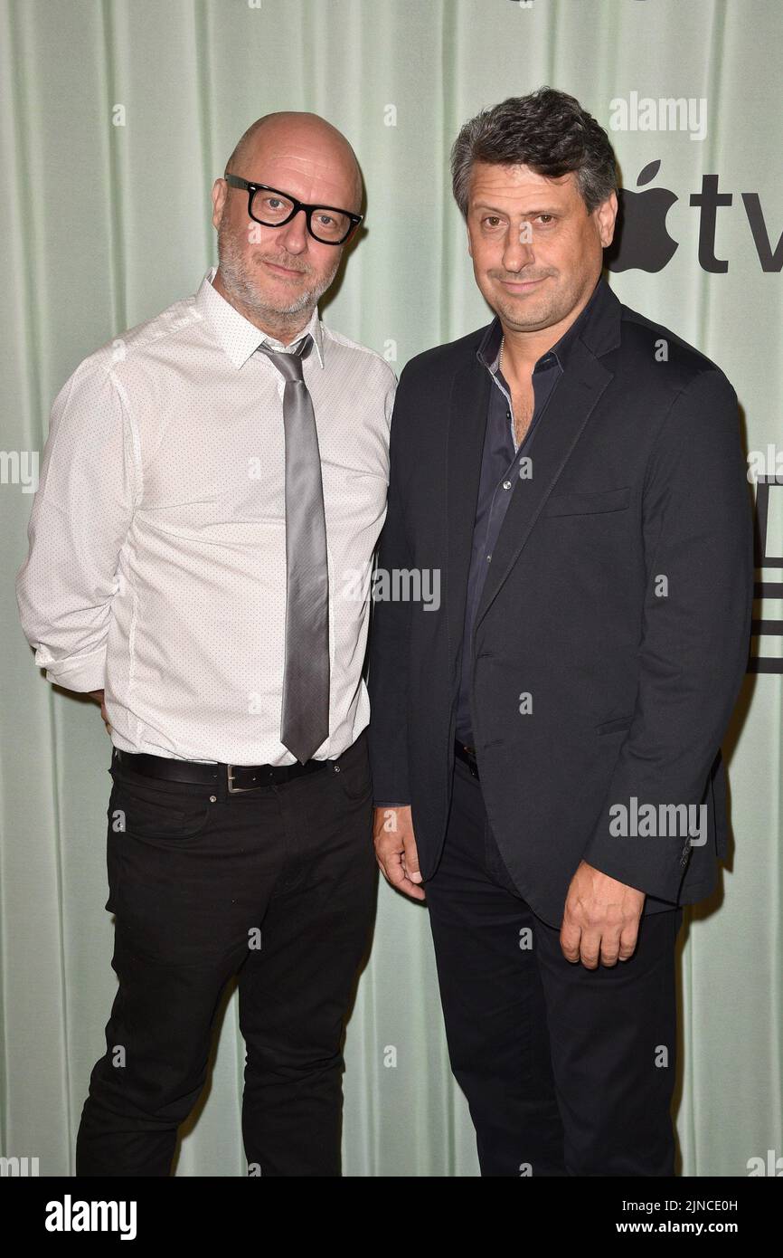 New York, NY, USA. 10th Aug, 2022. Dave Finkel, Brett Baer at arrivals for BAD SISTERS Series Premiere on Apple TV, The Whitby Hotel, New York, NY August 10, 2022. Credit: Kristin Callahan/Everett Collection/Alamy Live News Stock Photo