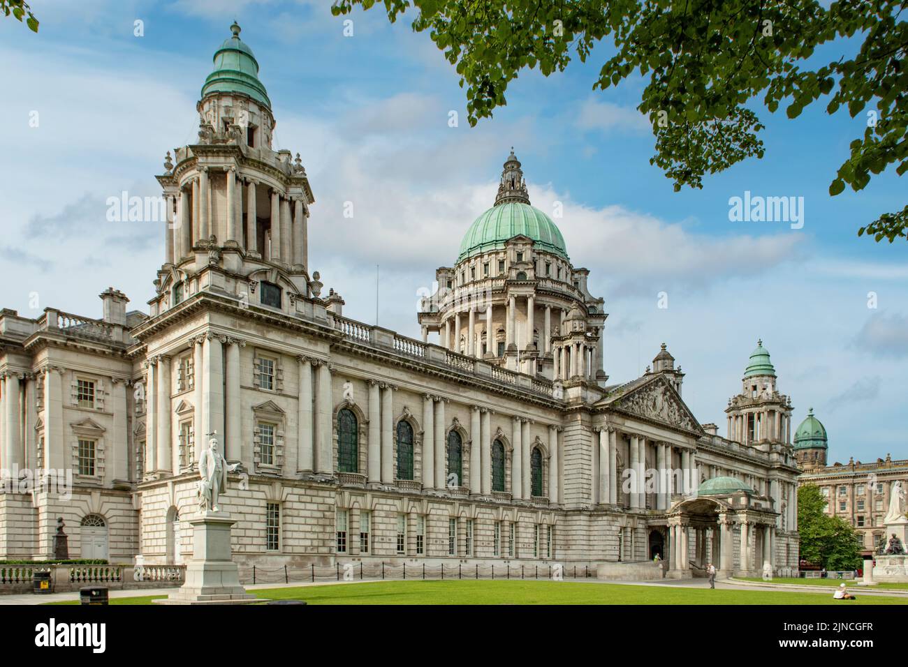 City Hall, Belfast, Northern Ireland Stock Photo