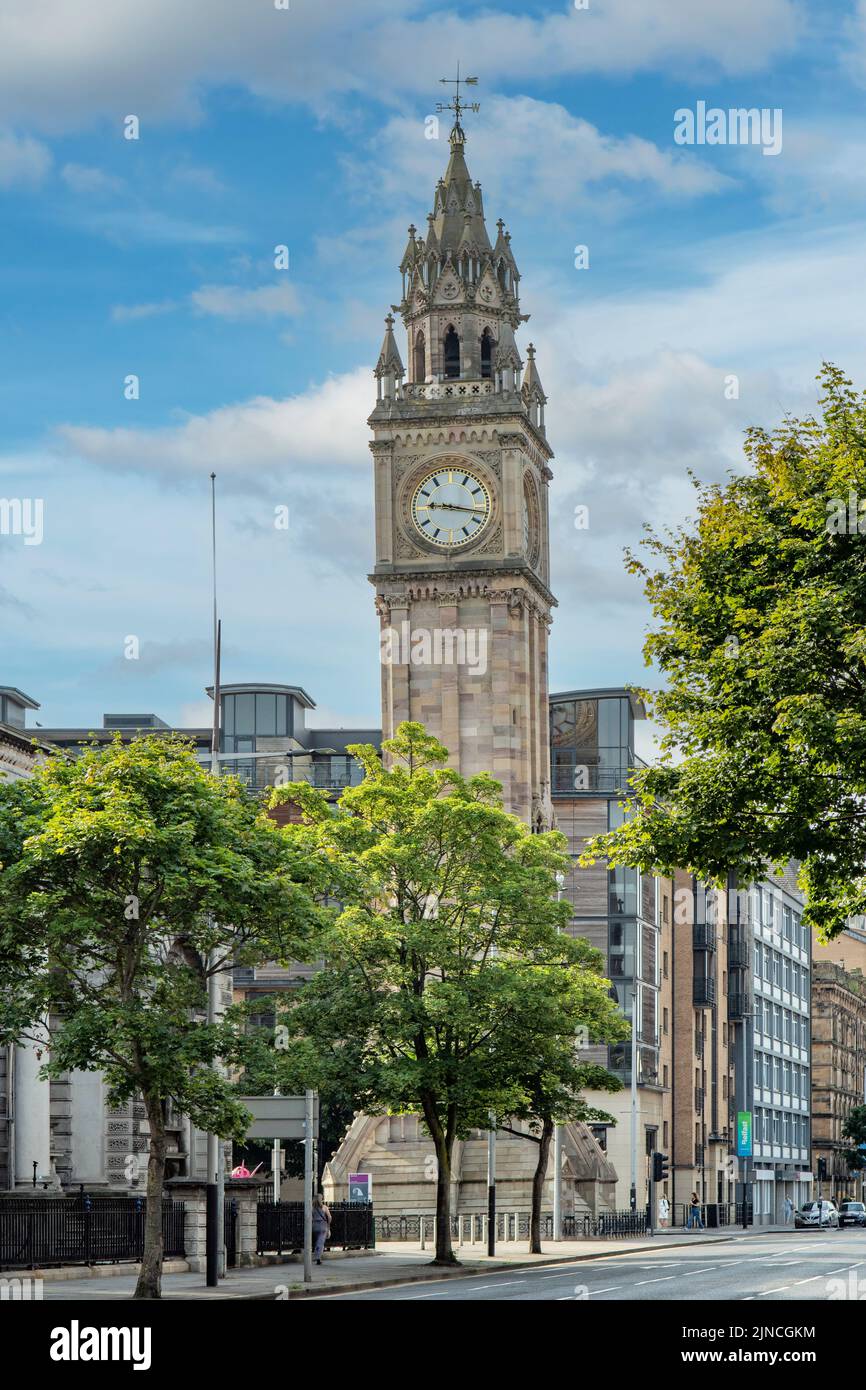Albert Clock Tower, Belfast, Northern Ireland Stock Photo Alamy