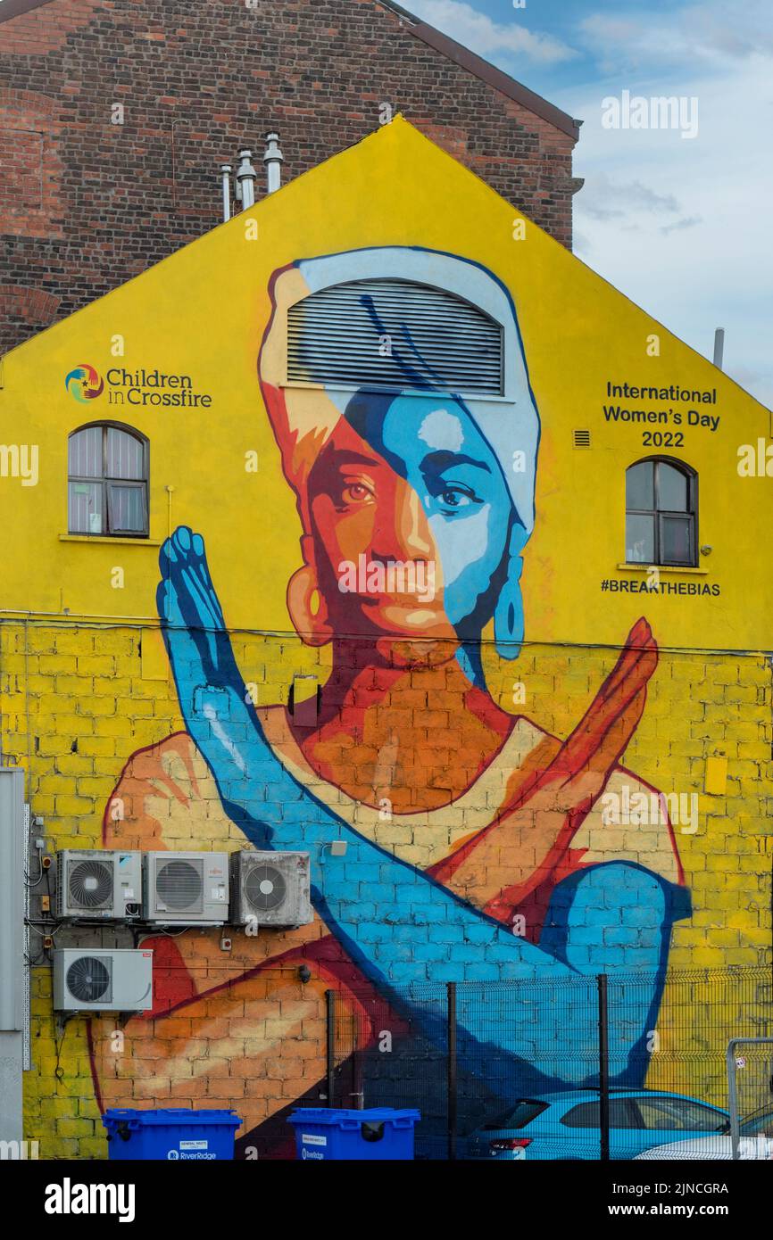 Street Art, Belfast, Northern Ireland Stock Photo Alamy