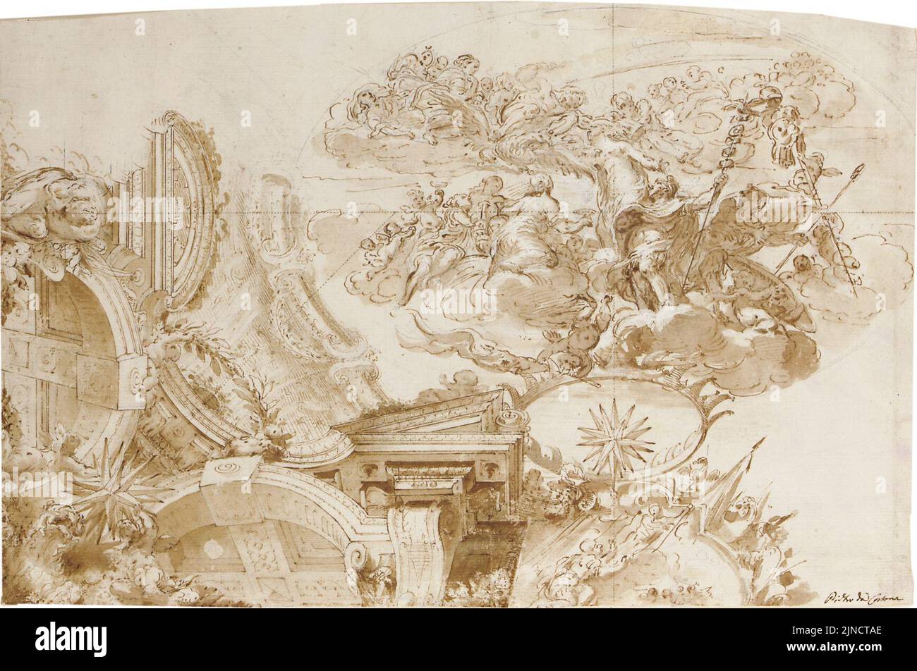 古典レリーフ【Apoteosi di Romolo】 The apotheosis of romulus hi-res stock photography and