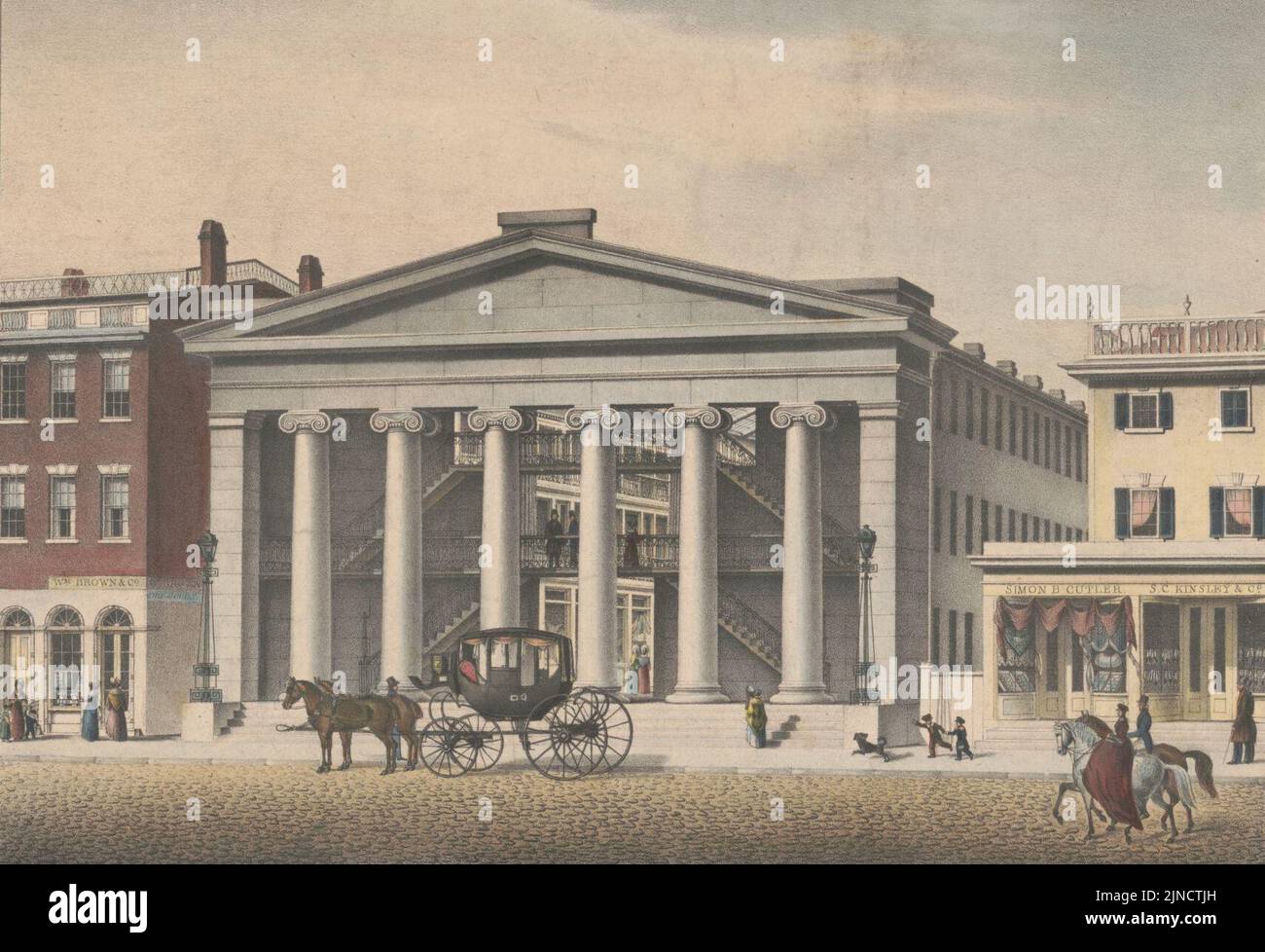 The arcade, Providence, RI Stock Photo Alamy