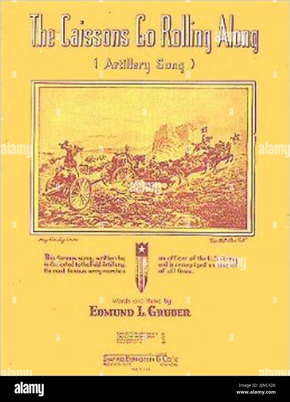 The Army Song, Music Sheet Stock Photo - Alamy