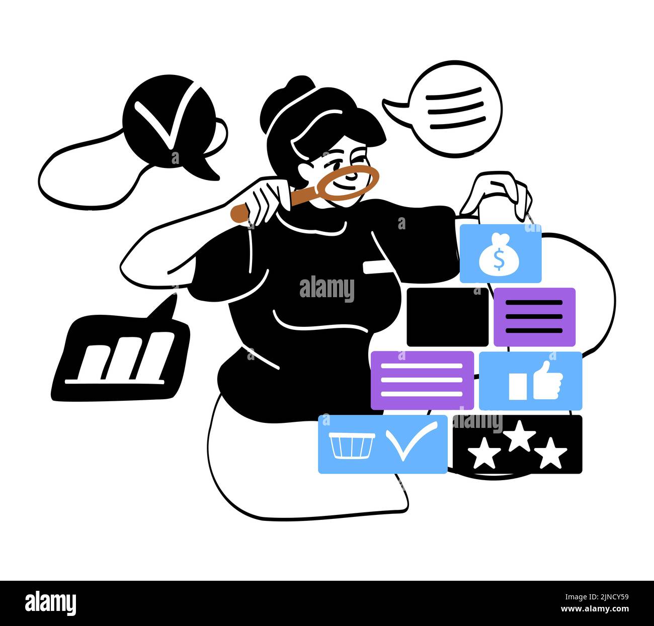 Business management concept Stock Vector Image & Art - Alamy