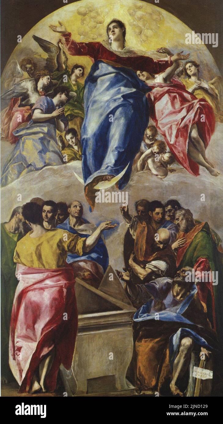The Assumption of the Virgin 1577 Stock Photo - Alamy