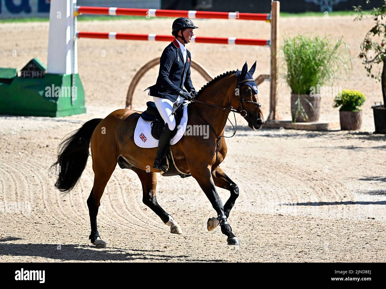 Herning, Denmark. 10th Aug, 2022. World Equestrian Games. Stables. Ben