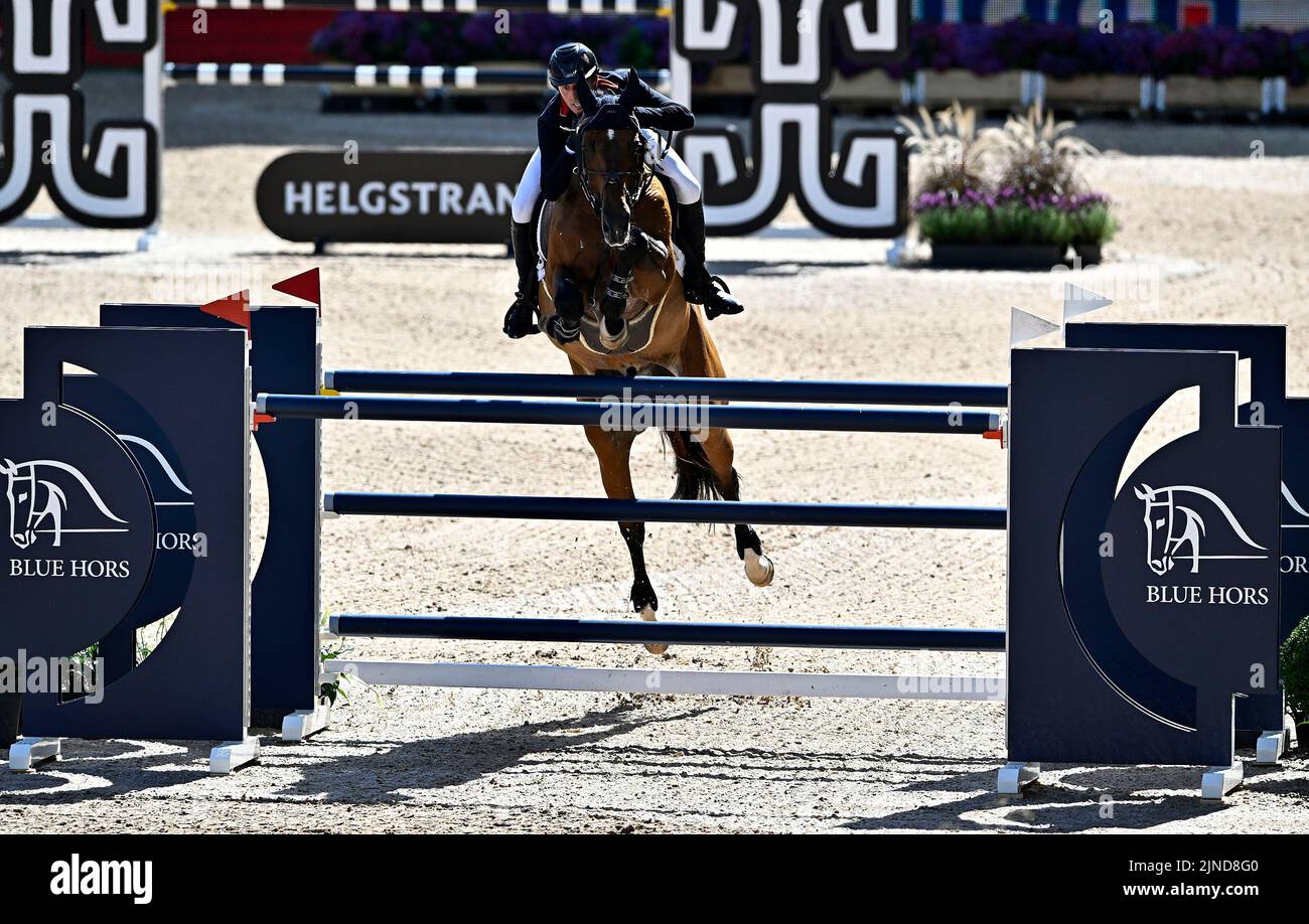 Herning, Denmark. 10th Aug, 2022. World Equestrian Games. Stables. Ben