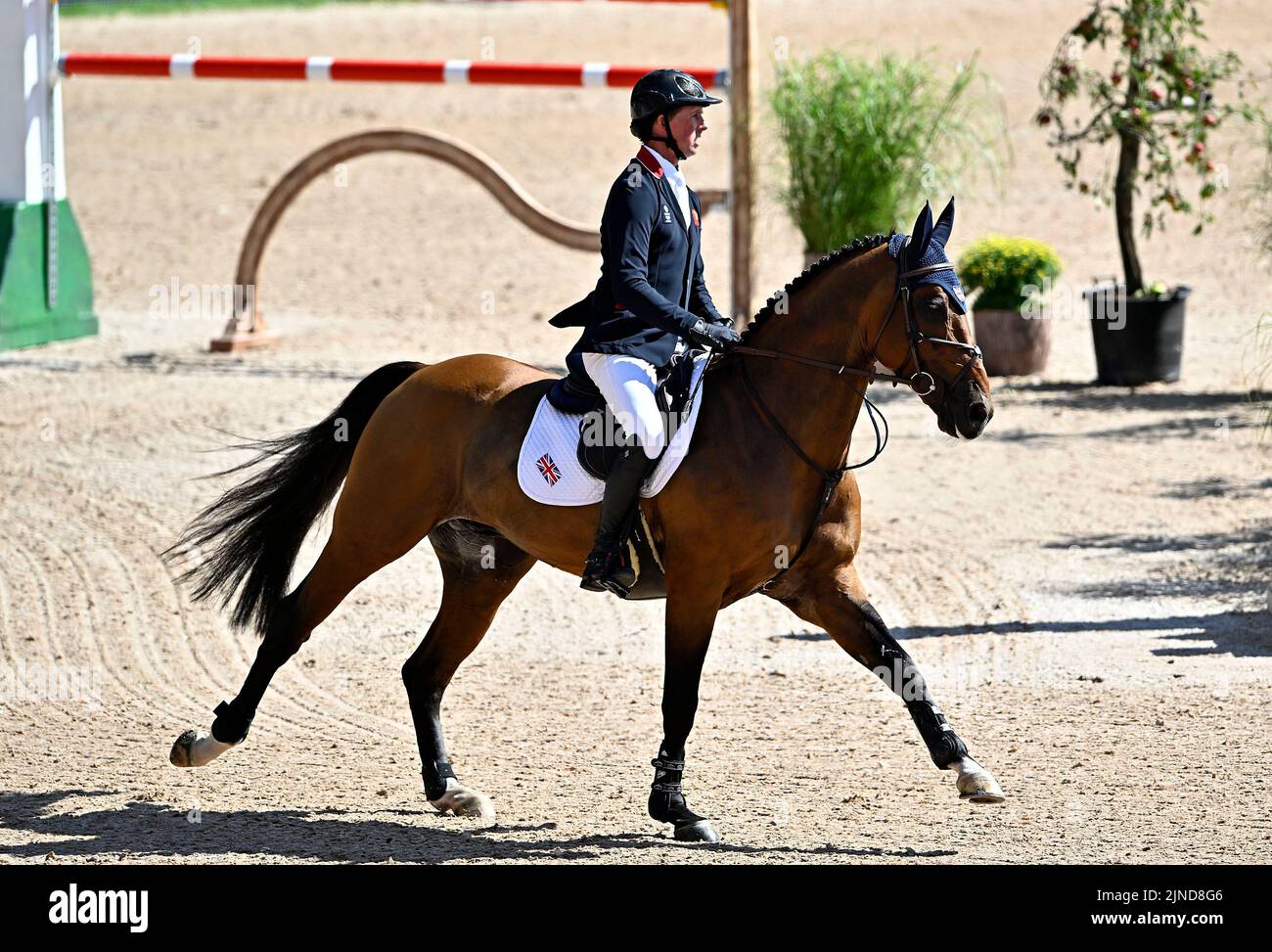 Herning, Denmark. 10th Aug, 2022. World Equestrian Games. Stables. Ben