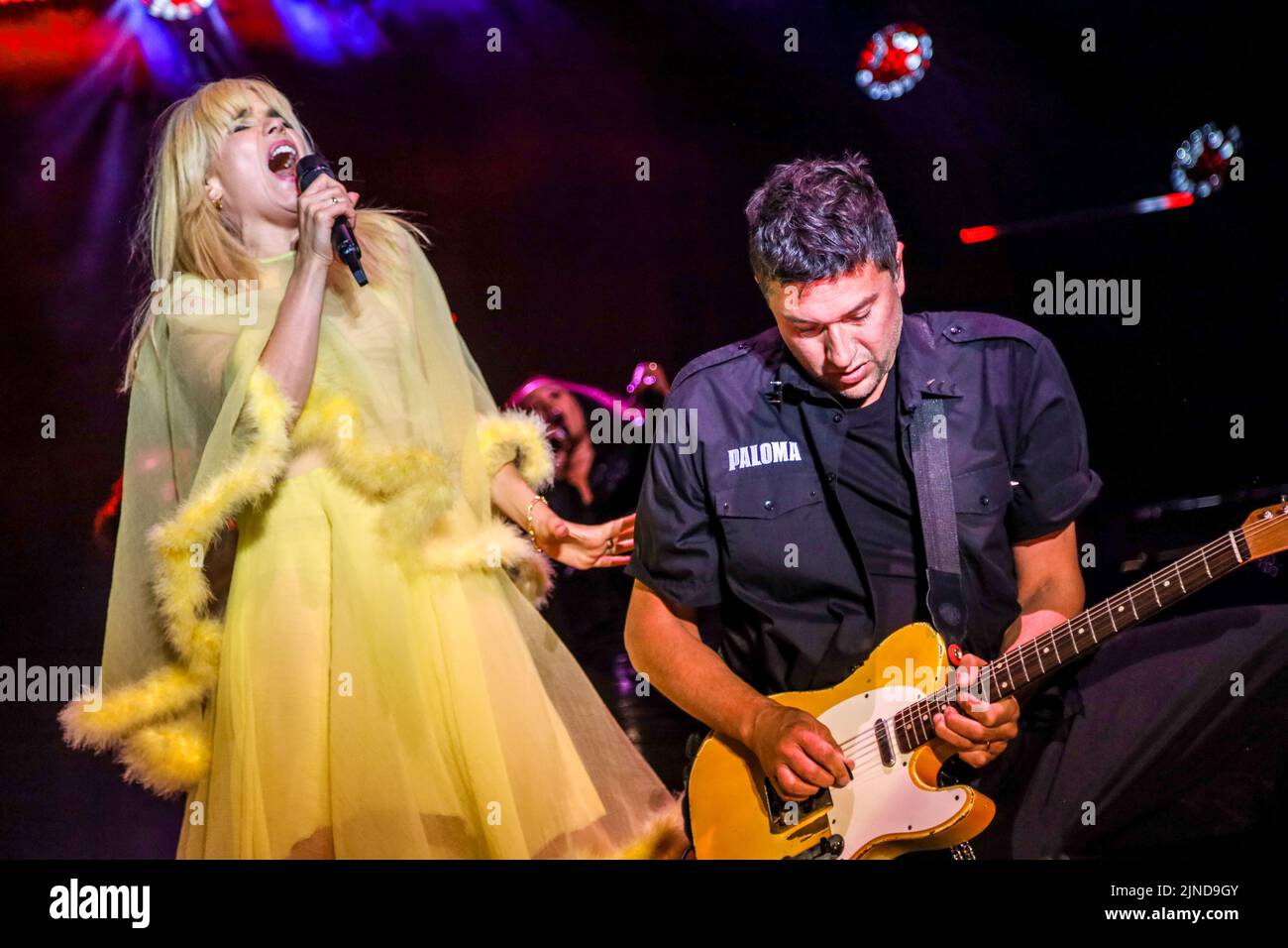 Paloma Faith performing at Hatfield House 5th August 20 Stock Photo