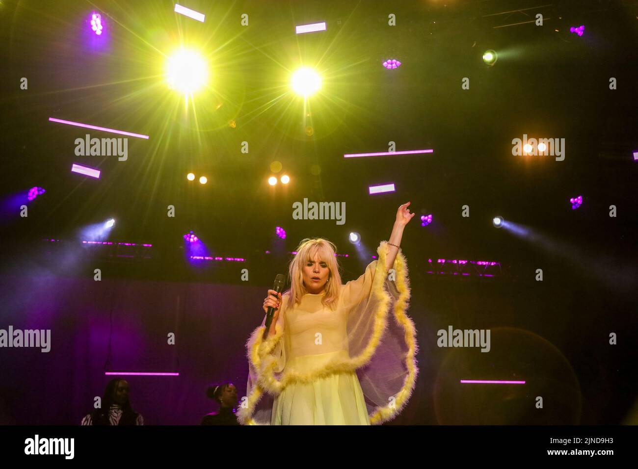 Paloma Faith performing at Hatfield House 5th August 20 Stock Photo