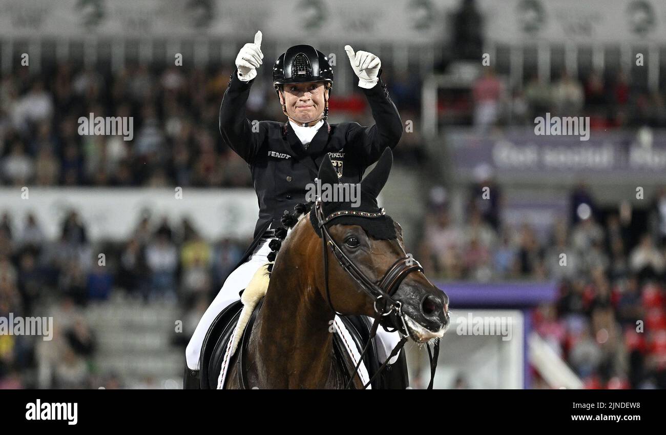 Herning, Denmark. 10th Aug, 2022. World Equestrian Games. Stables