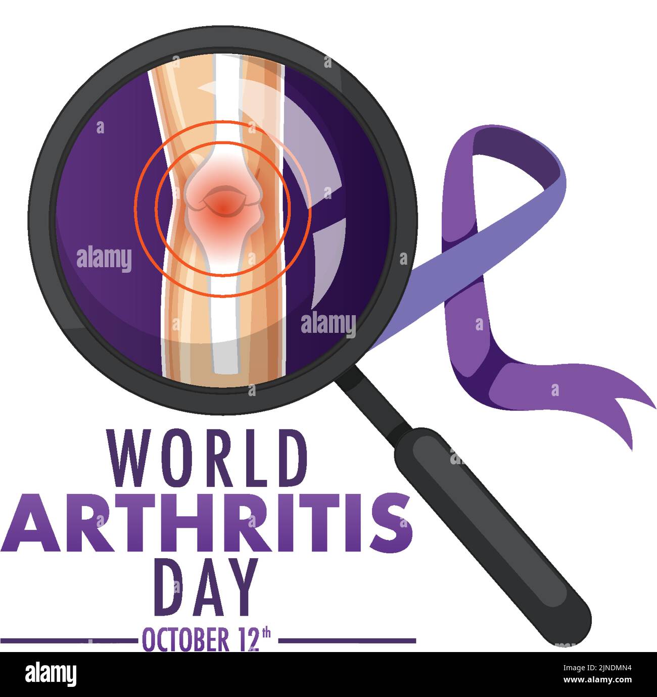 World Arthritis Day Poster Design illustration Stock Vector Image & Art