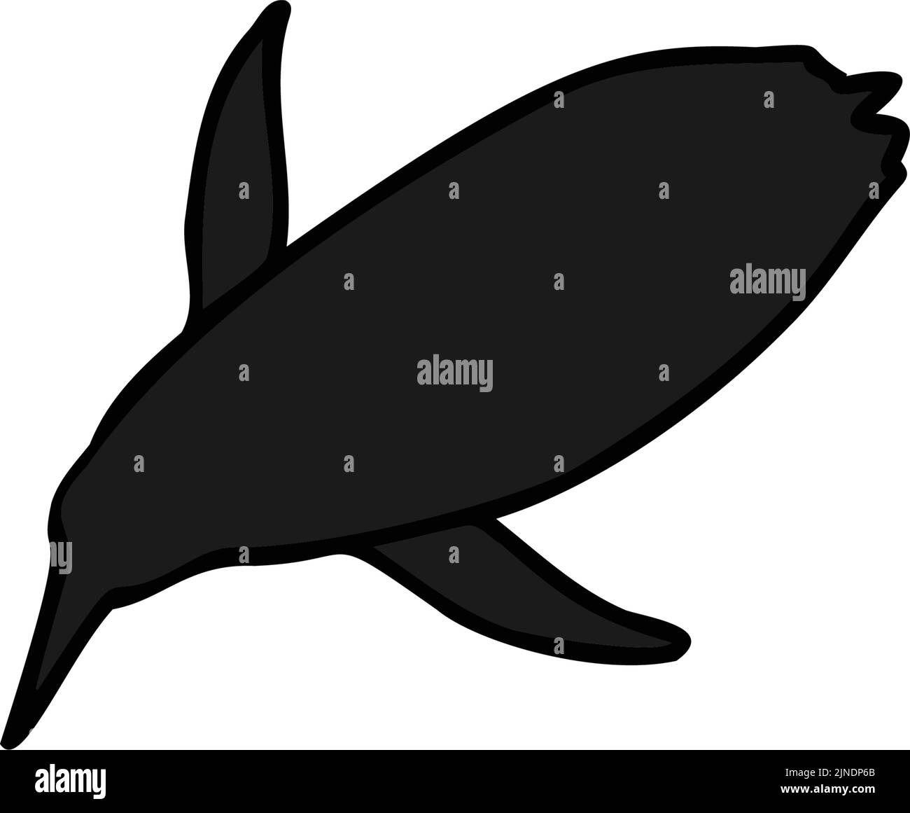 Illustration of emperor penguin Stock Vector Image & Art - Alamy