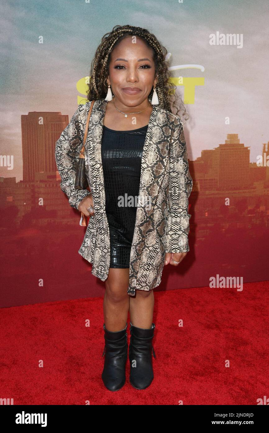 Los Angeles, USA. 10th Aug, 2022. Ali Chapman attends the World Premiere of Netflix's 'Day Shift' on August 10, 2022 in Los Angeles, California. Photo: CraSH/imageSPACE/Sipa USA Credit: Sipa USA/Alamy Live News Stock Photo