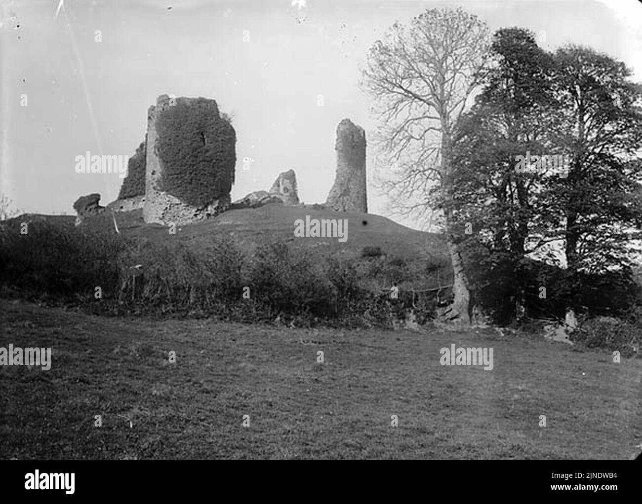The castle, Narberth Stock Photo Alamy