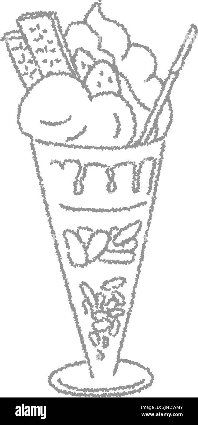 Illustration of food sweets chocolate parfait Stock Vector Image & Art