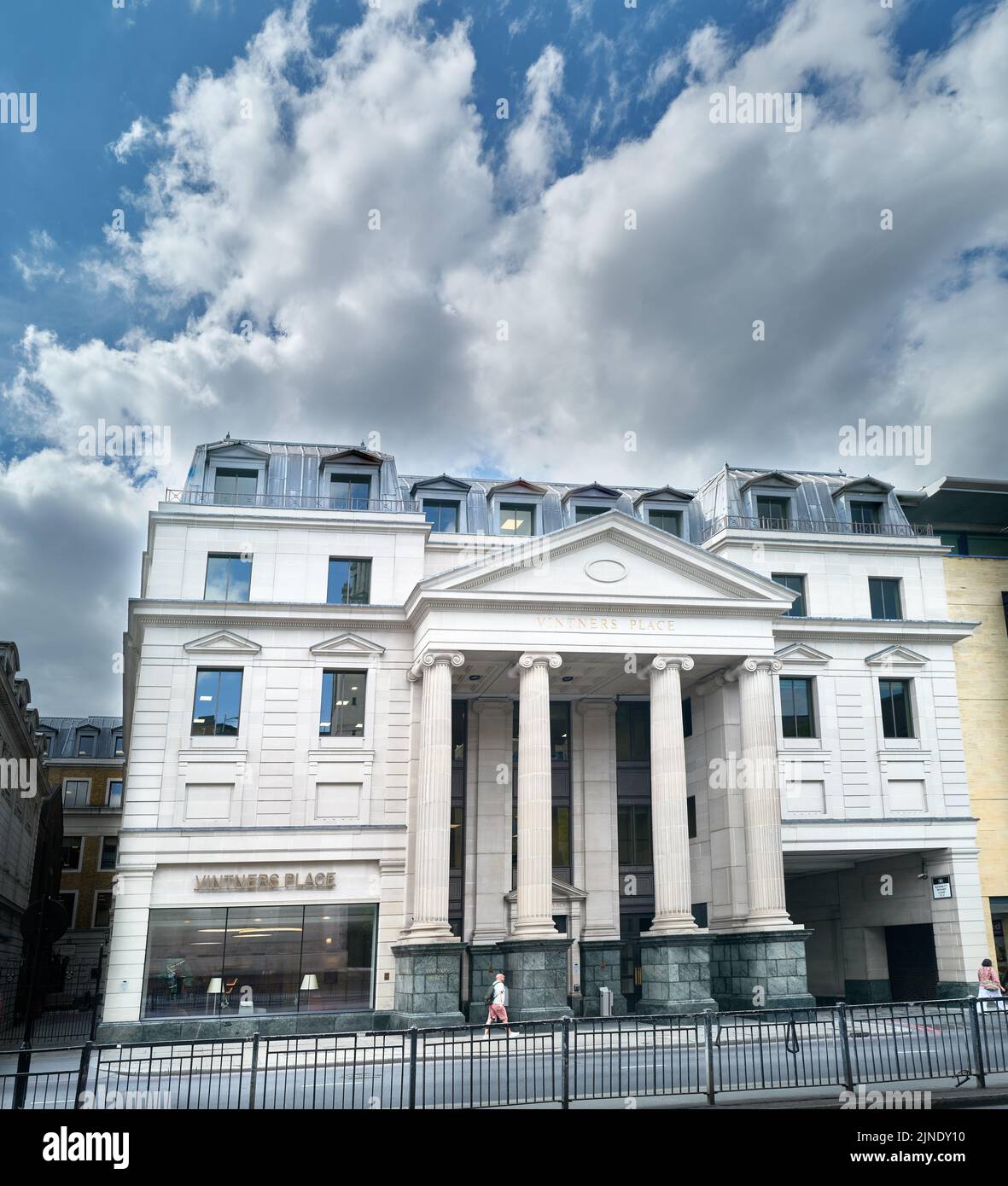 Vintners Place (or Hall), London, England. Stock Photo