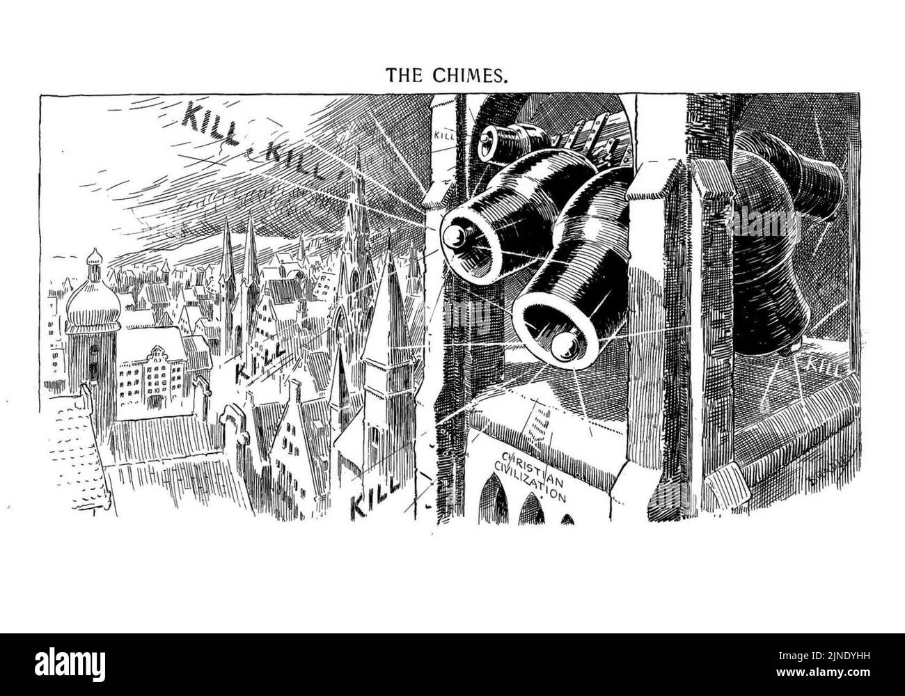 The chimes. Luther D. Bradley Stock Photo Alamy