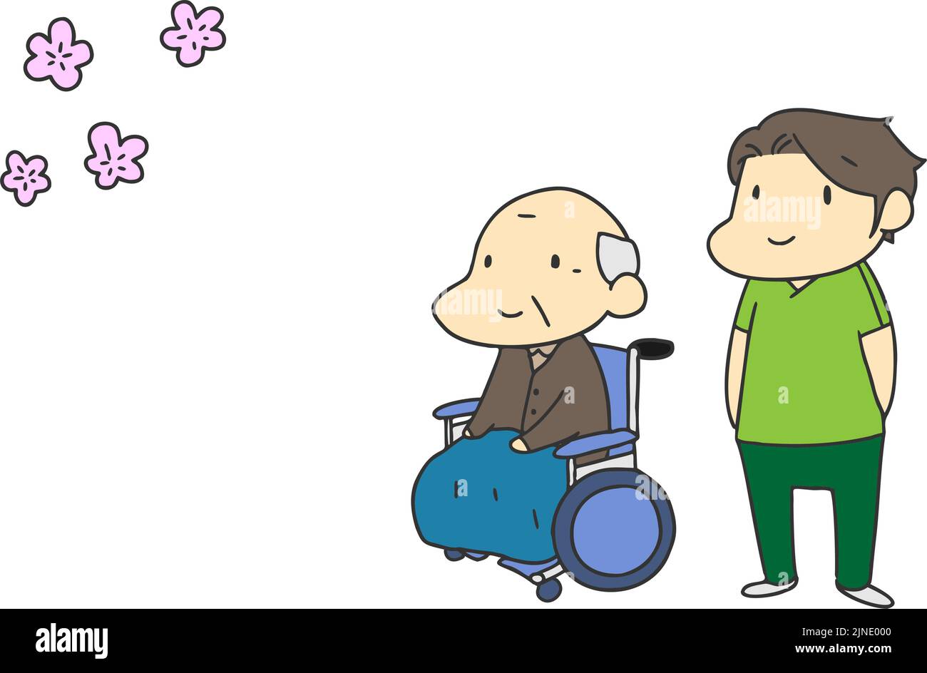 Care welfare officer Cut Out Stock Images & Pictures - Alamy