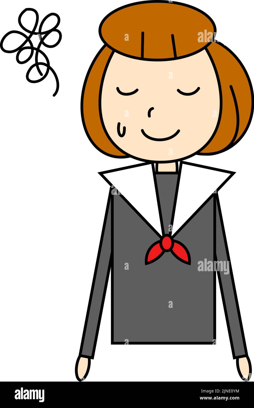 Graduation girl pattern illustration Stock Vector Image & Art - Alamy