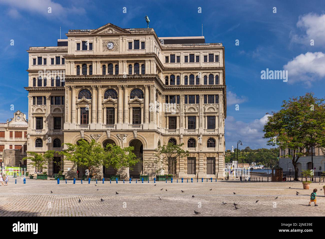 HAVANA CUBA. JANUARY 2, 2021: San Francisco de Asis Square in Havanna, Cuba Stock Photo