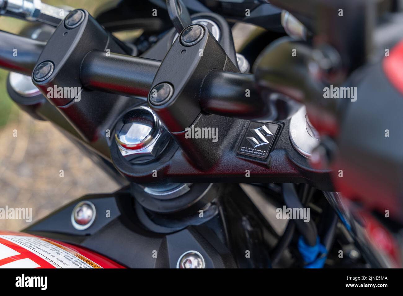 Suzuki SV650 (SV650A) ABS 2017 motorcycle Stock Photo - Alamy