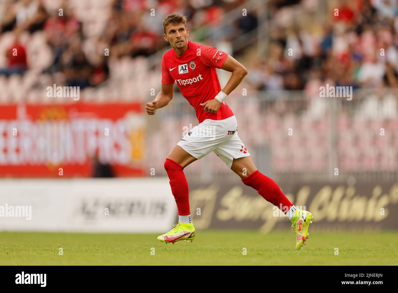 1. kolo prvni fotbalove ligy: Zbrojovka Brno - 1. FC Slovacko, 30. cervence 2022, Brno. Stock Photo