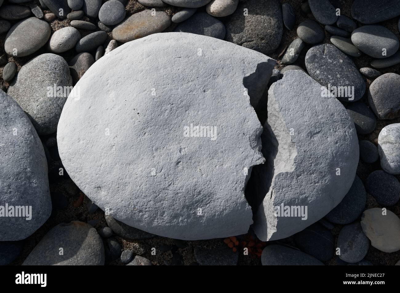 Premium Photo  Split or broken rock. sharp pebbles. batu gunung. pile of  stones pieces for construction