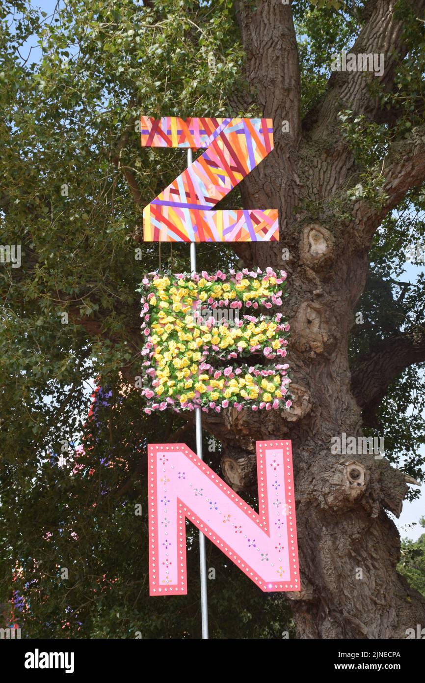Latitude Festival 2022. Henham Park, Suffolk, UK. Mind, Body & Zen area
